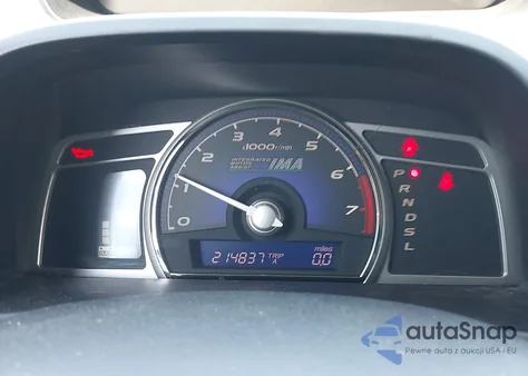 2006 Honda Civic Hybrid from USA, damaged, VIN JHMFA36276S012790